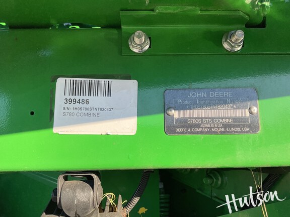 Photo of 2022 John Deere S780