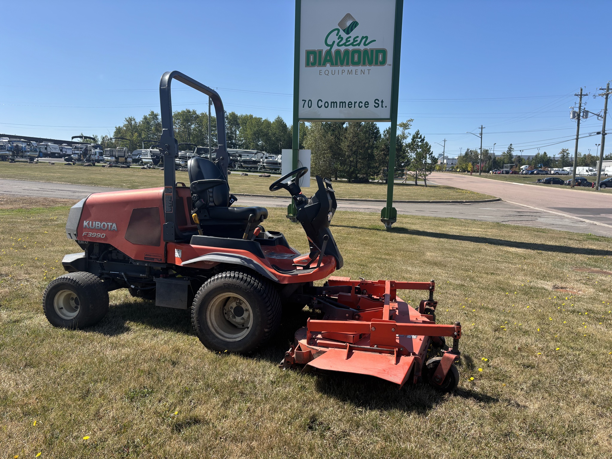2015 Kubota F3990 Image 4