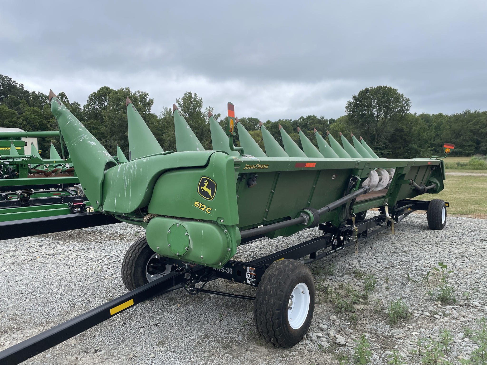 2015 John Deere 612C Image 2