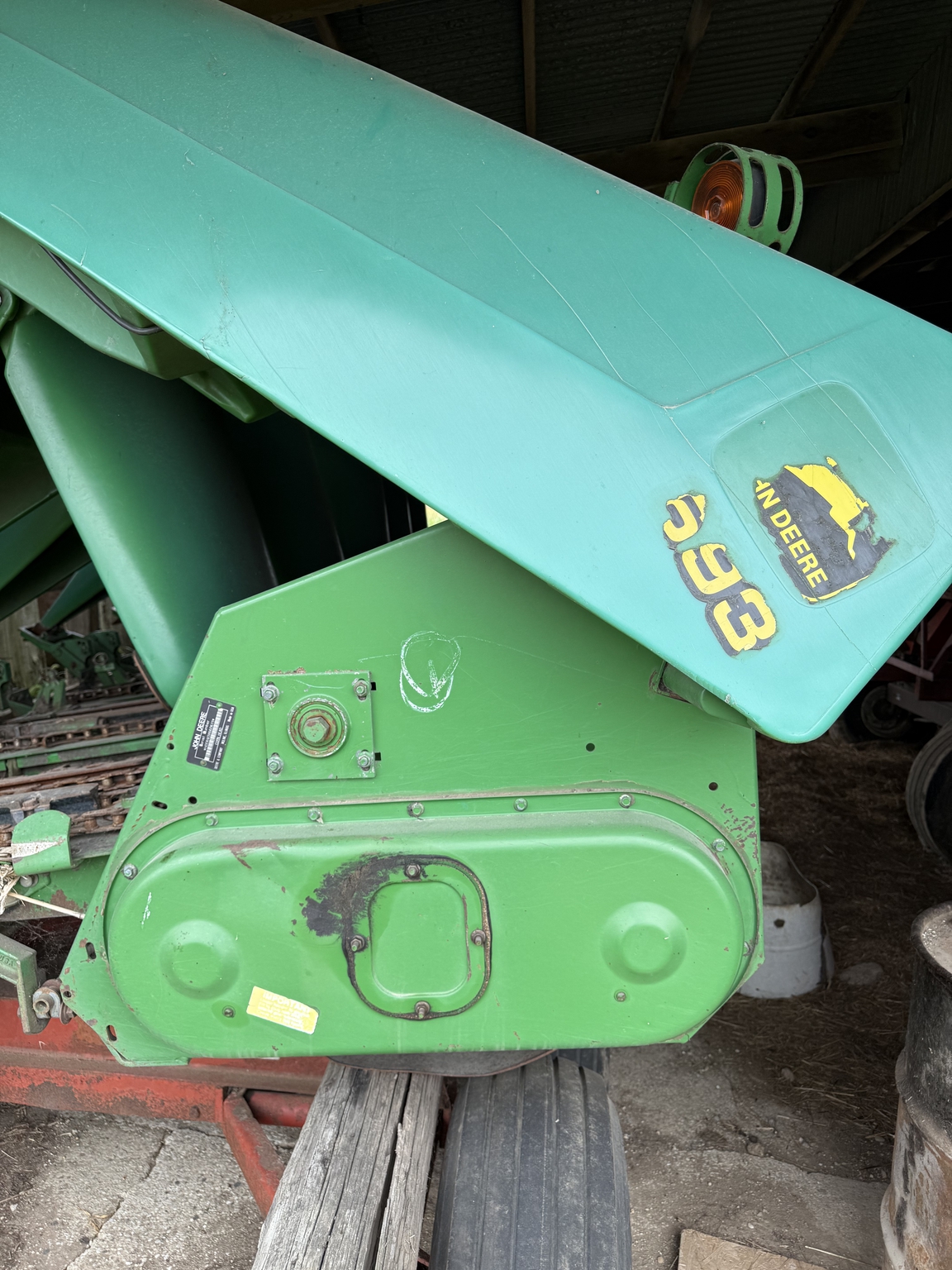 1994 John Deere 693 Image 10