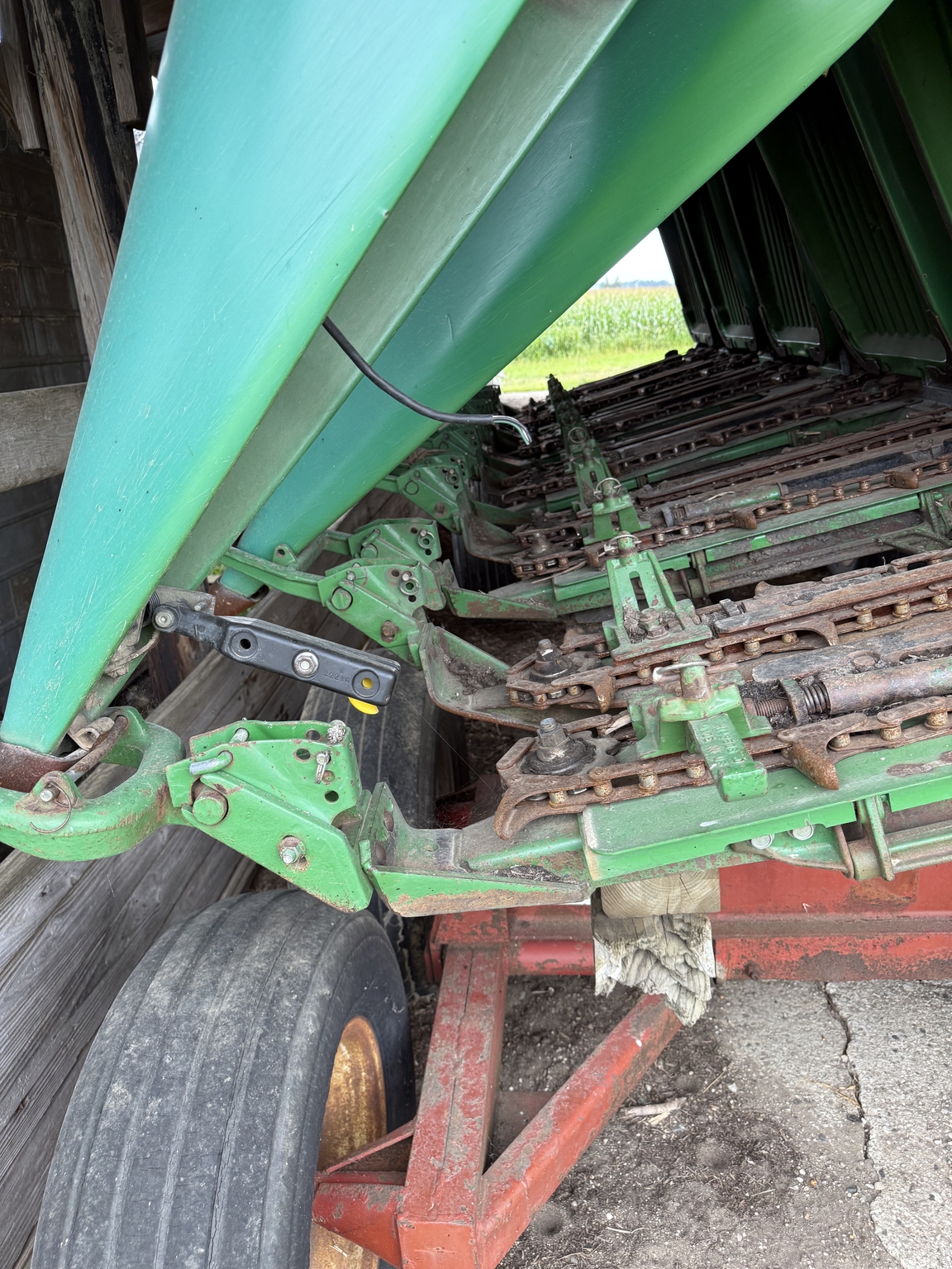 1994 John Deere 693 Image 9
