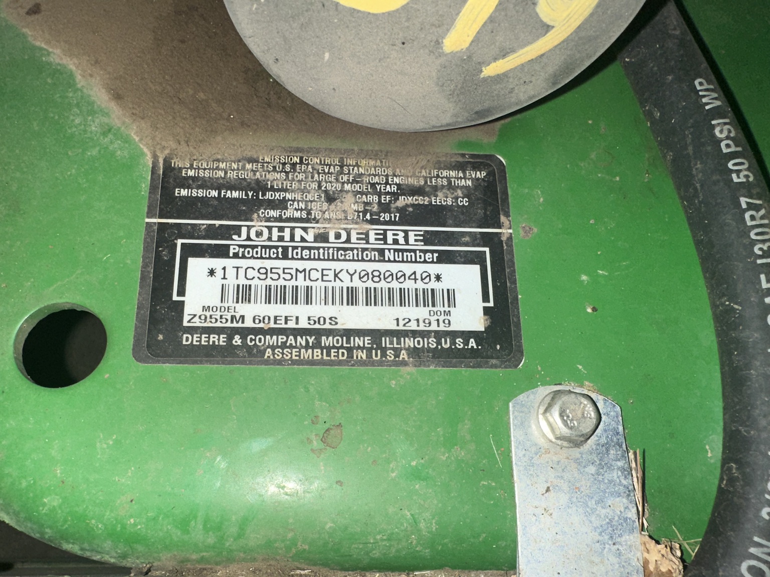 2019 John Deere Z955M EFI Image 14