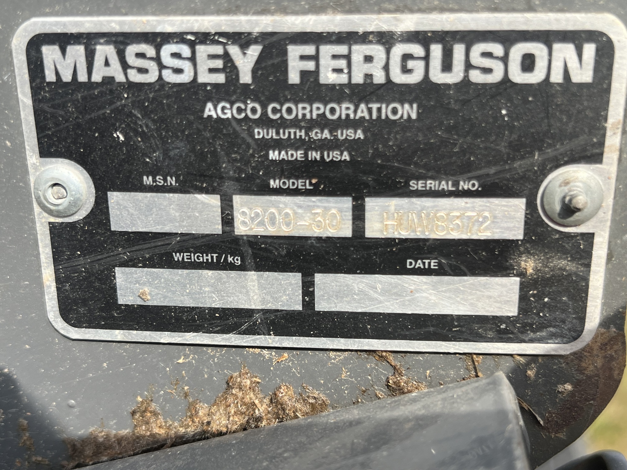 2009 Massey Ferguson 8200-30F Image 11