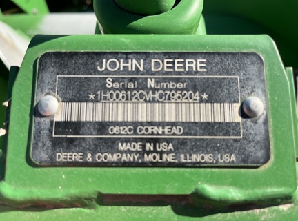 2017 John Deere 612C - Photo19