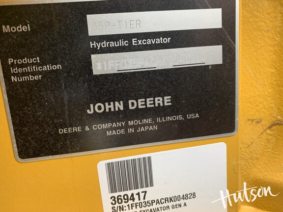 Photo of 2024 John Deere 35 P