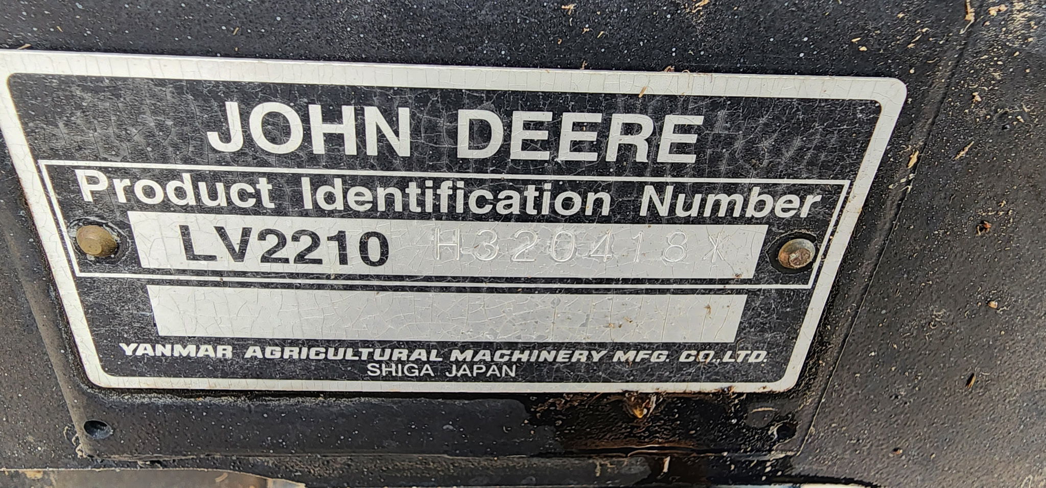 2004 John Deere 2210 Image 10