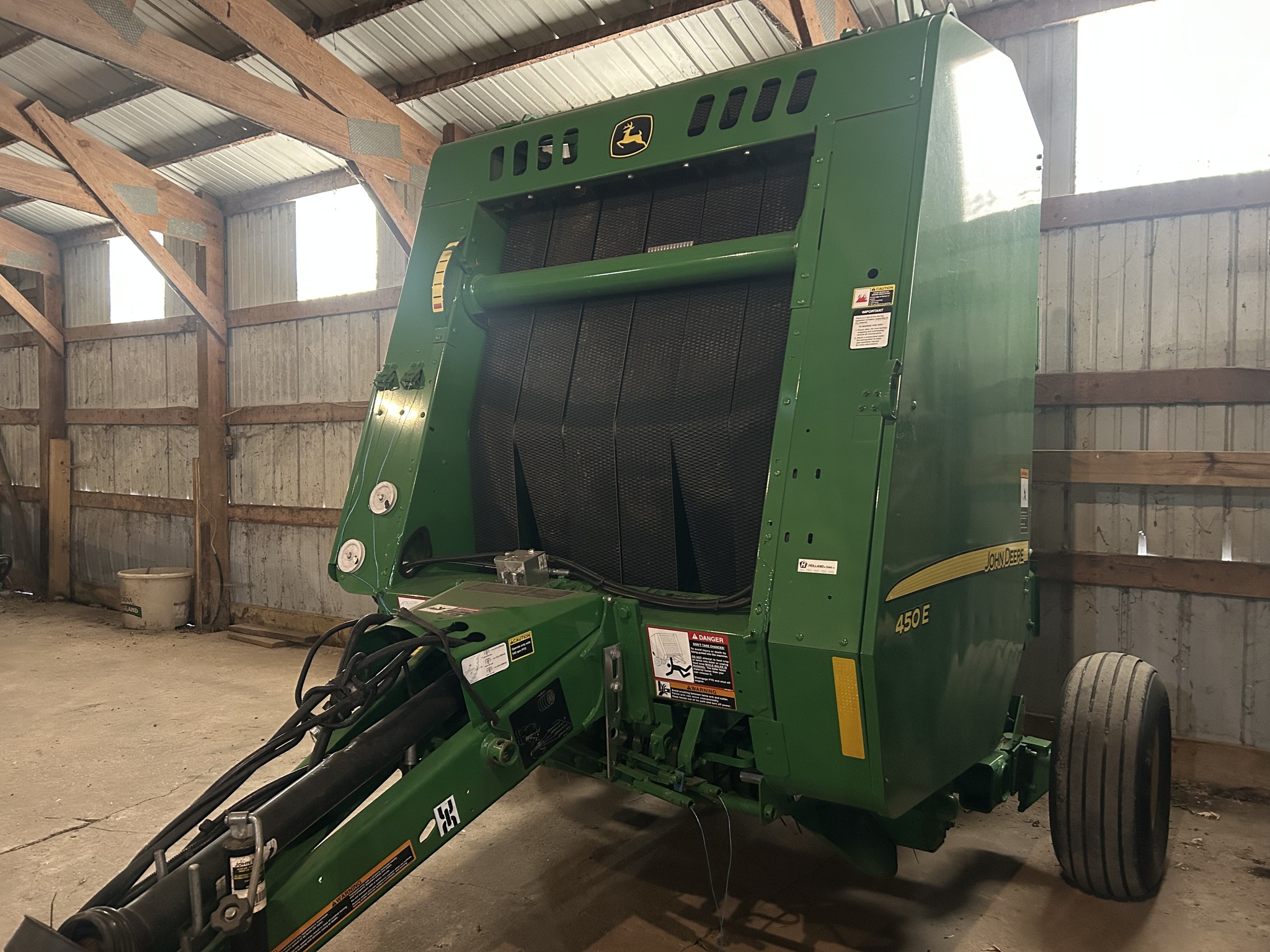  2019 John Deere 450E at Heritage Tractor in Aledo, IL