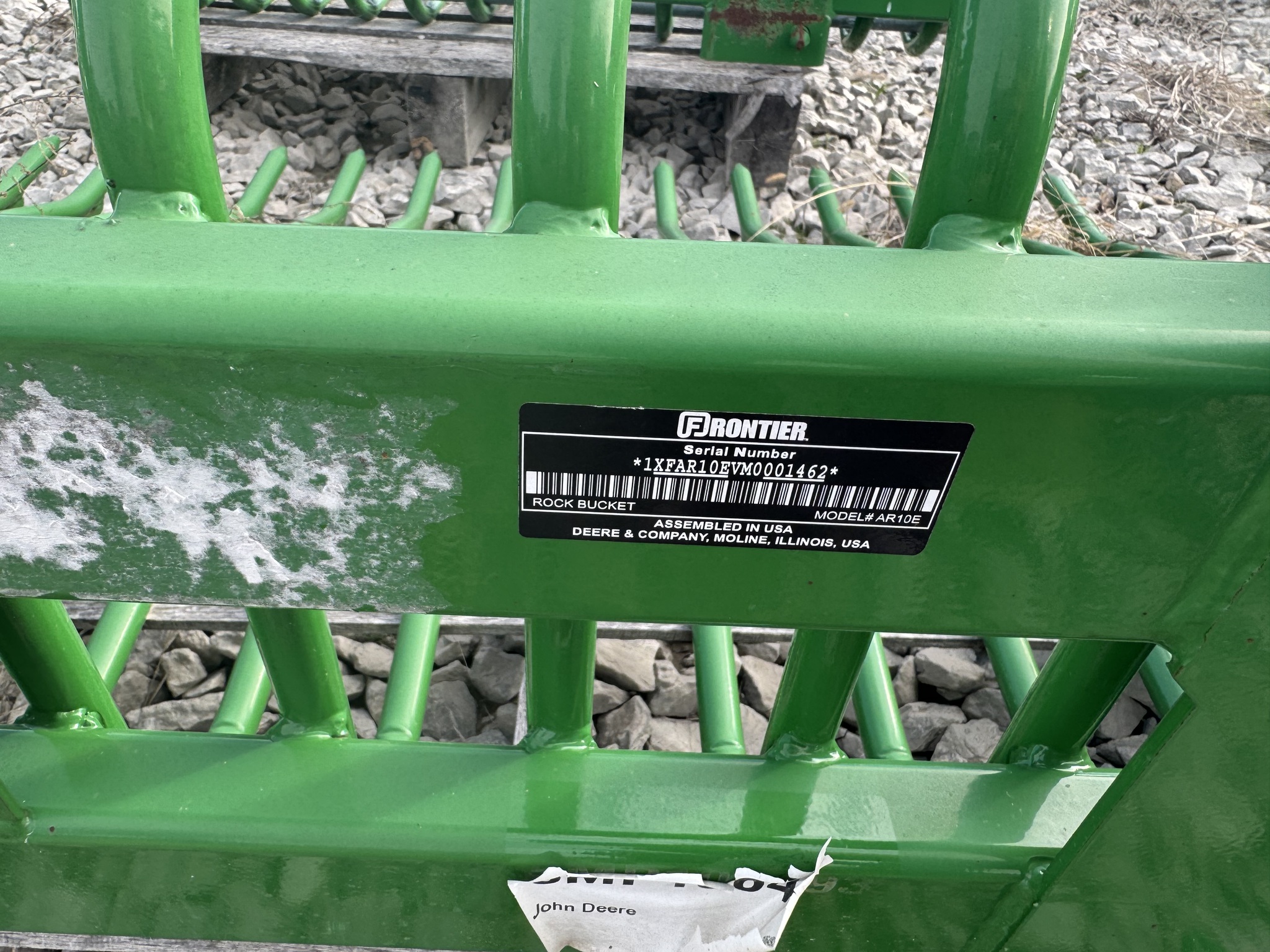  2021 Frontier AR10E-75 ROCK BKT 300X/CX/4&500-XF at Heritage Tractor in Pittsburg, KS