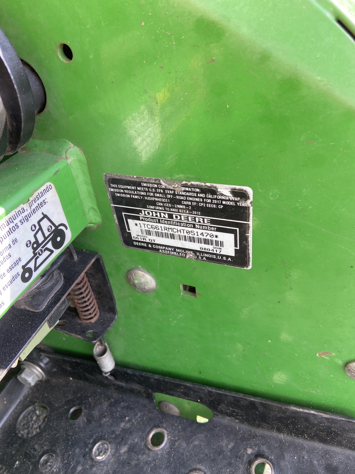 2019 John Deere 661R Image 6