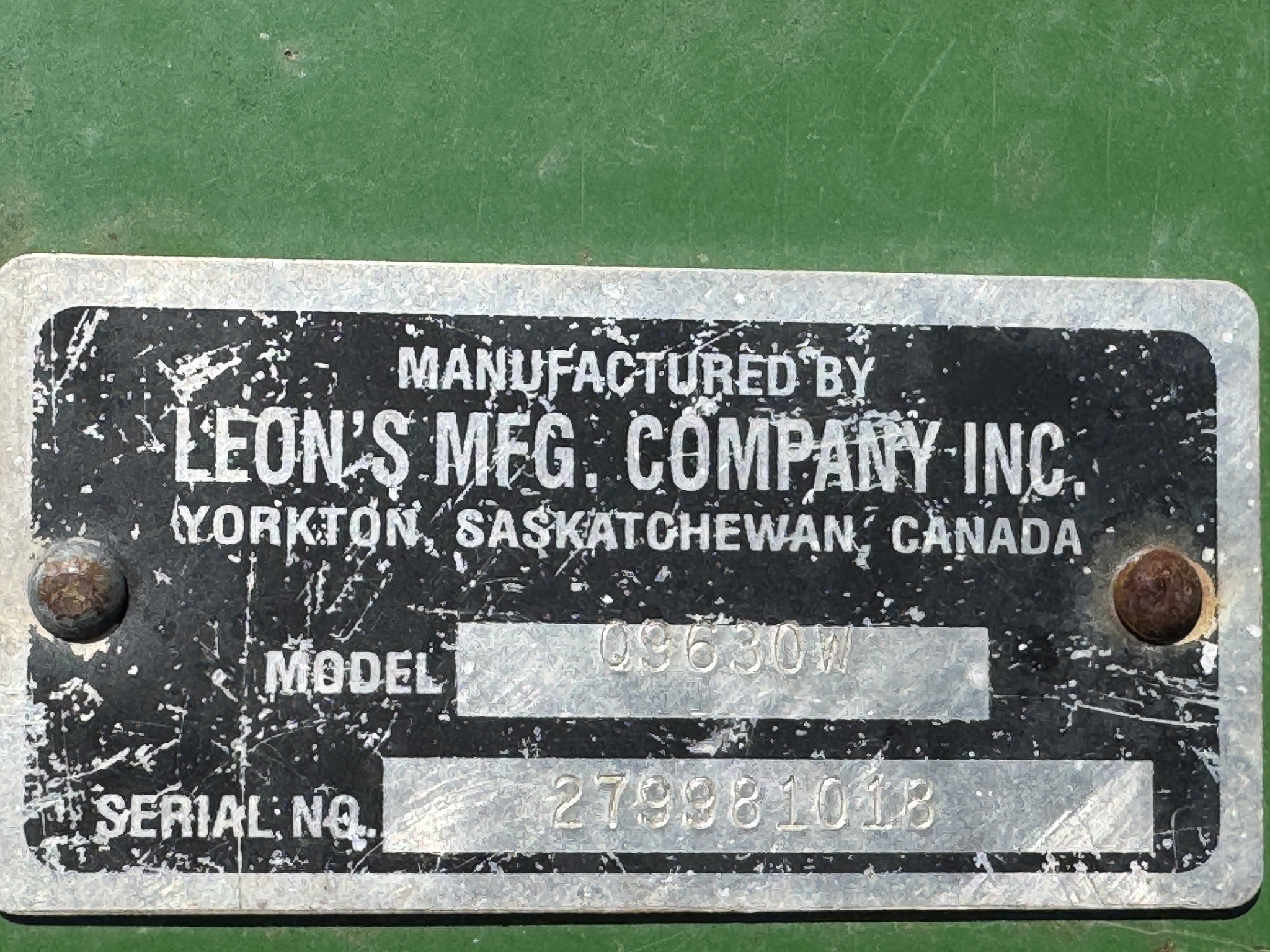 2018 Leon 47-16 Front 9 Series Blade Image 20