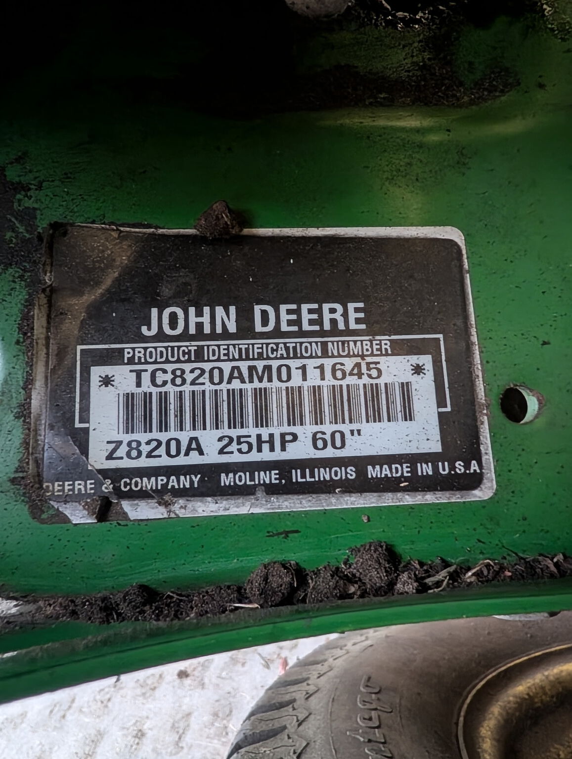 2008 John Deere Z820A Image 6