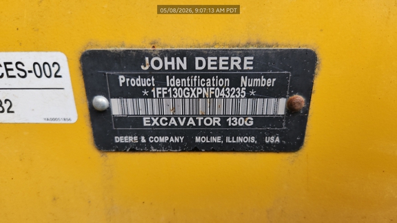 2022 John Deere 130G