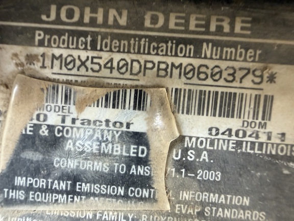 2011 John Deere X540 - Photo2