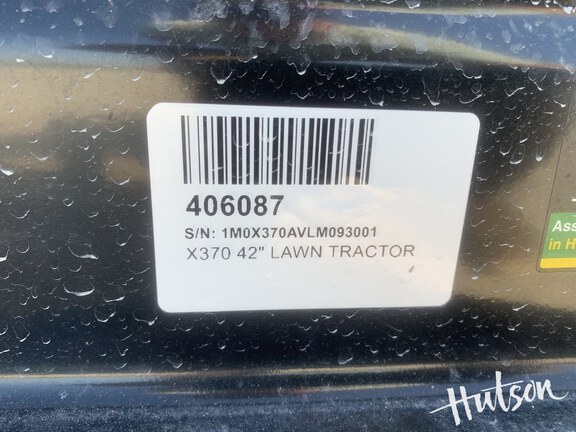 Photo of 2020 John Deere X370