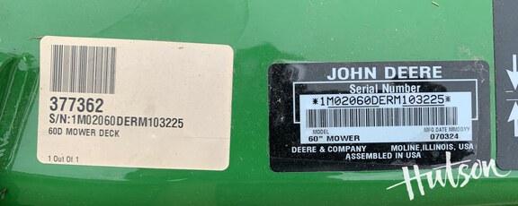 Photo of 2024 John Deere 60D IN