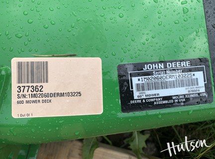 Photo of 2024 John Deere 60D IN