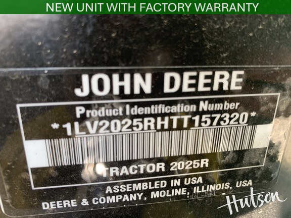 Photo of 2026 John Deere 2025R