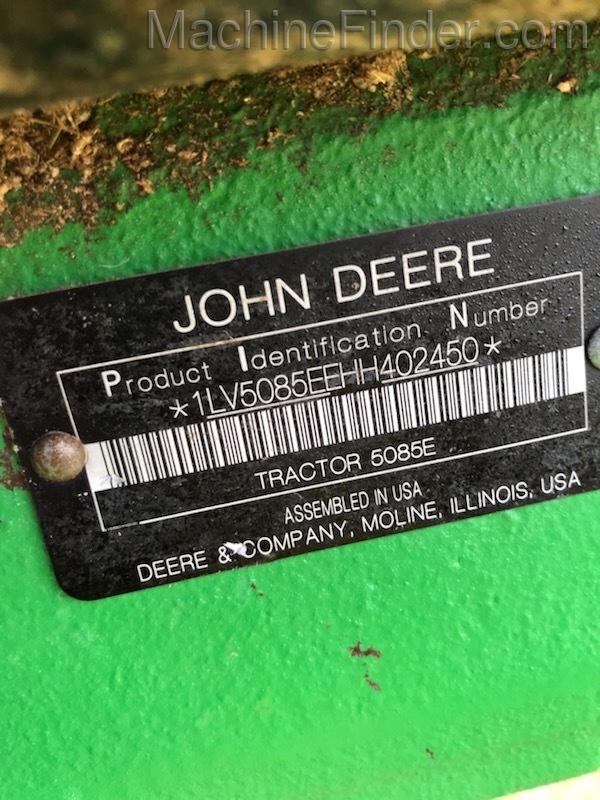 2017 John Deere 5085E Image 6