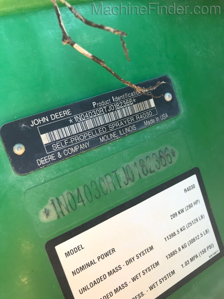 2018 John Deere R4030 Image 6