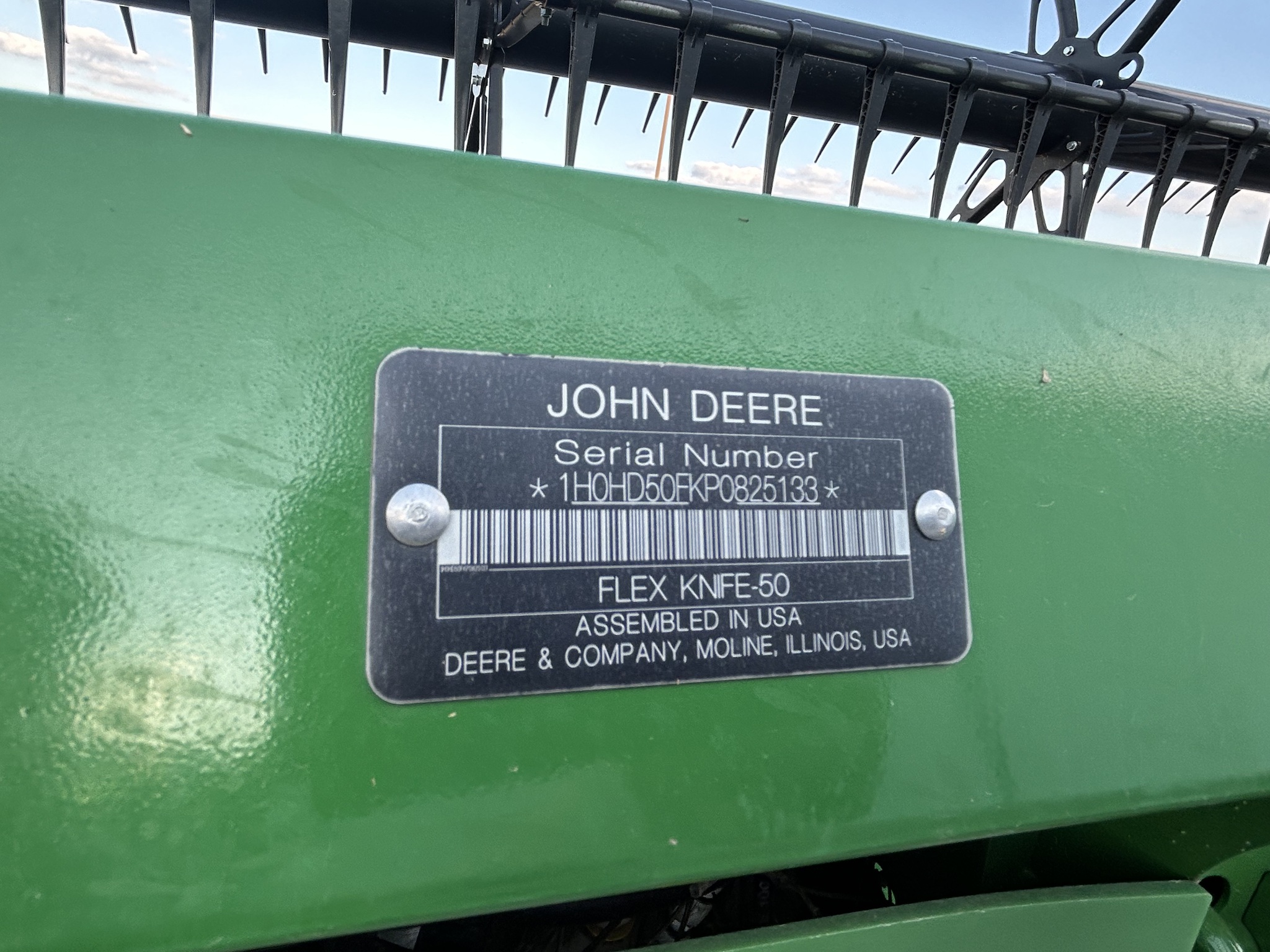  2023 John Deere HD50F at Heritage Tractor in Joplin, MO