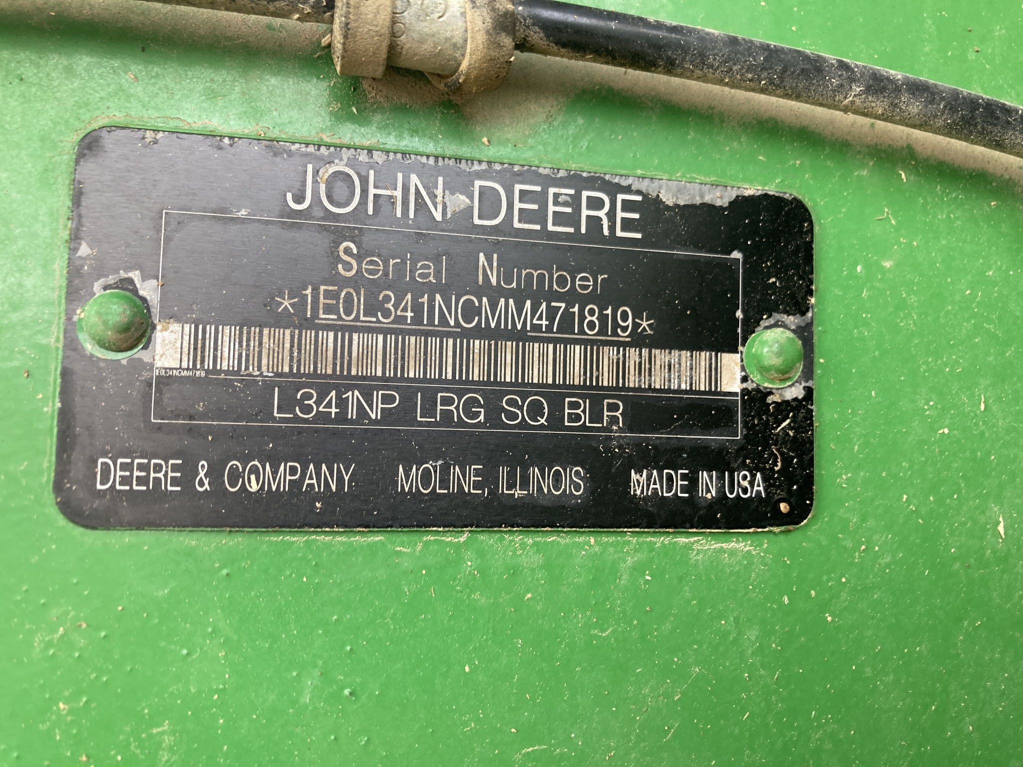 2021 John Deere L341 Image 38