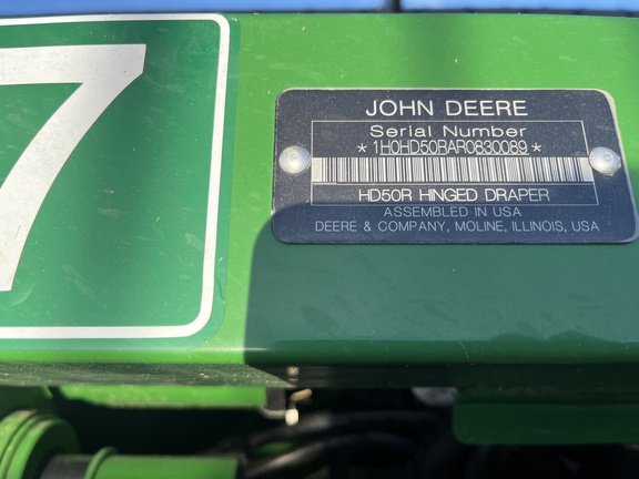 Used 2024 John Deere HD50R Combine Platforms at Horizon Ag & Turf in High Prairie, AB - Photo8