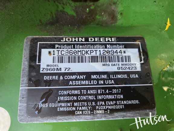 Photo of 2023 John Deere Z960M