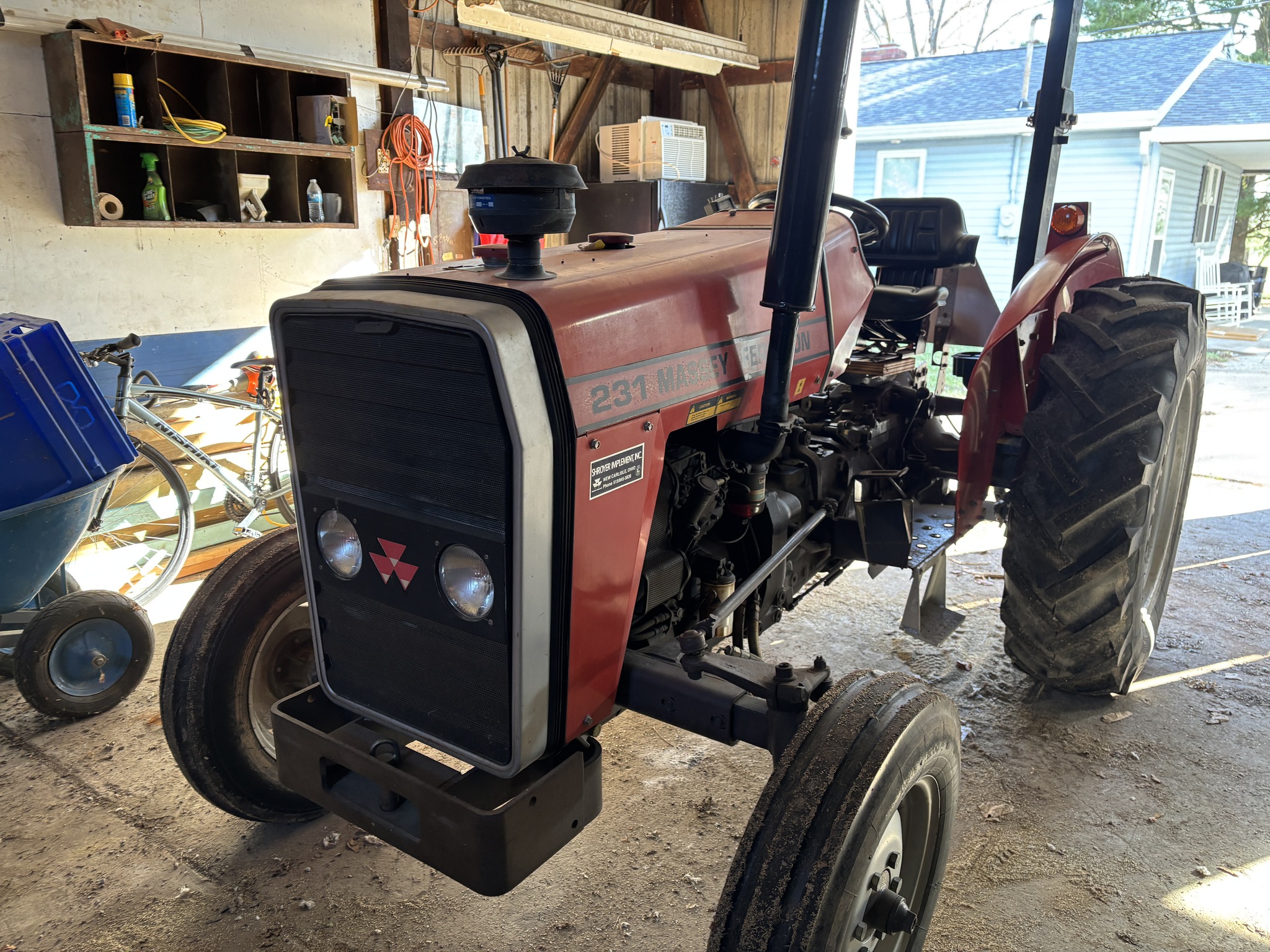 Used 1996 Massey Ferguson 231 Utility Tractors at Koenig Equipment in Urbana, OH - PhotoXL1