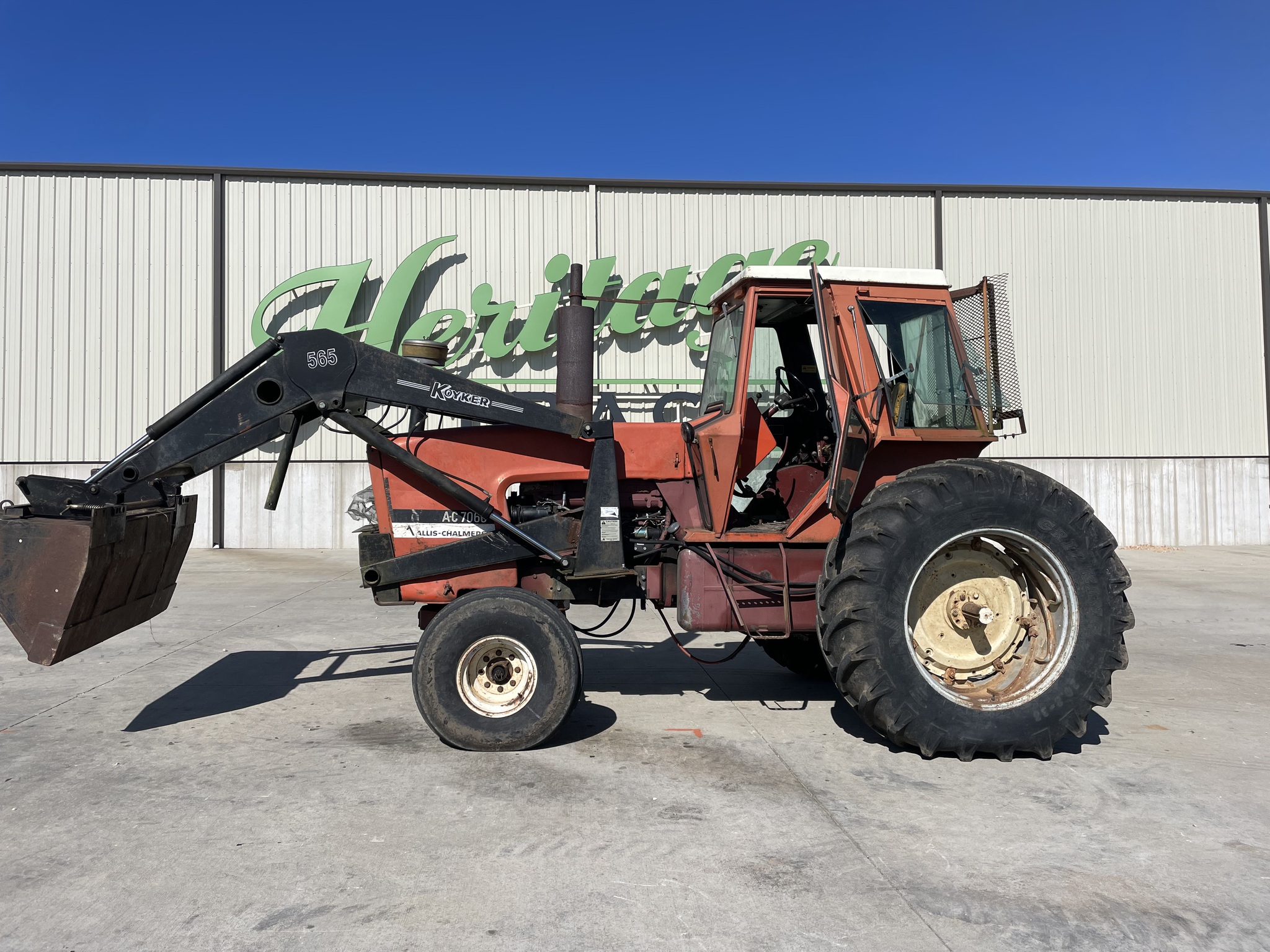 1978 Allis-Chalmers 7060 at Heritage Tractor in Rogersville, MO
