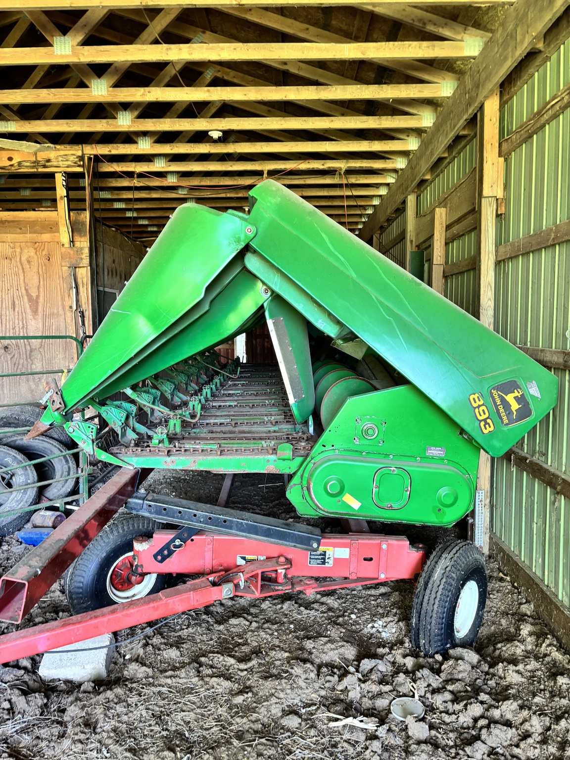 1997 John Deere 893 Image 5