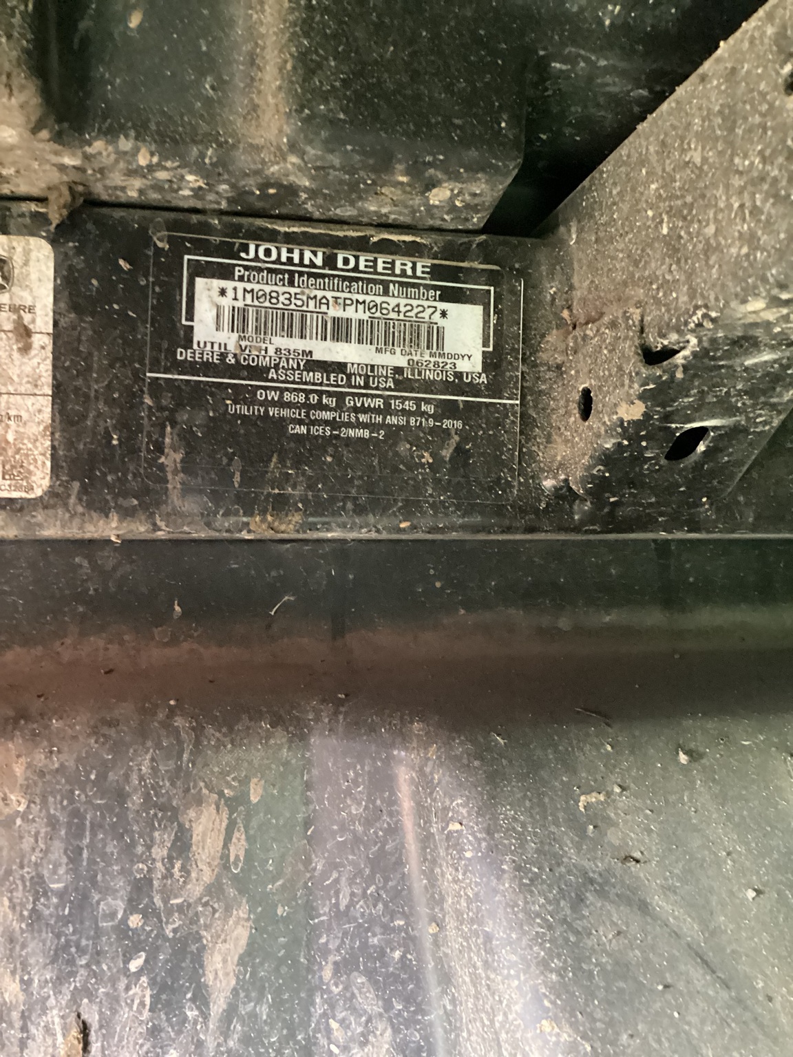  2023 John Deere XUV 835M at Heritage Tractor in Freeport, IL