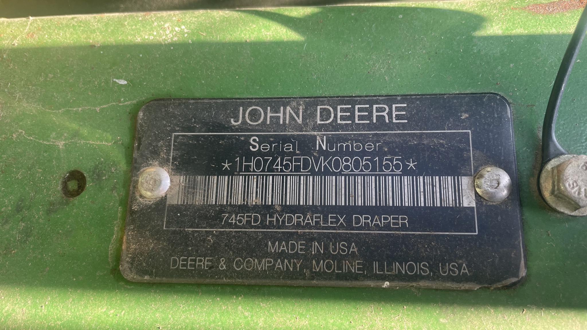 2019 John Deere 745FD Image 5