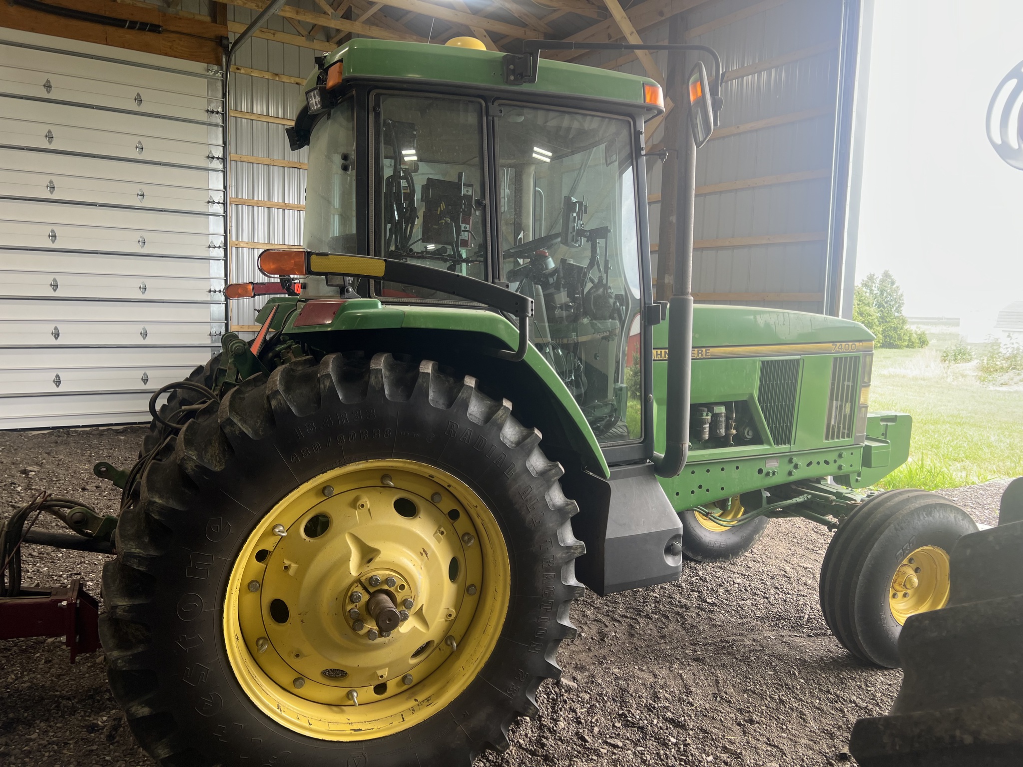 1993 John Deere 7400 Image 4