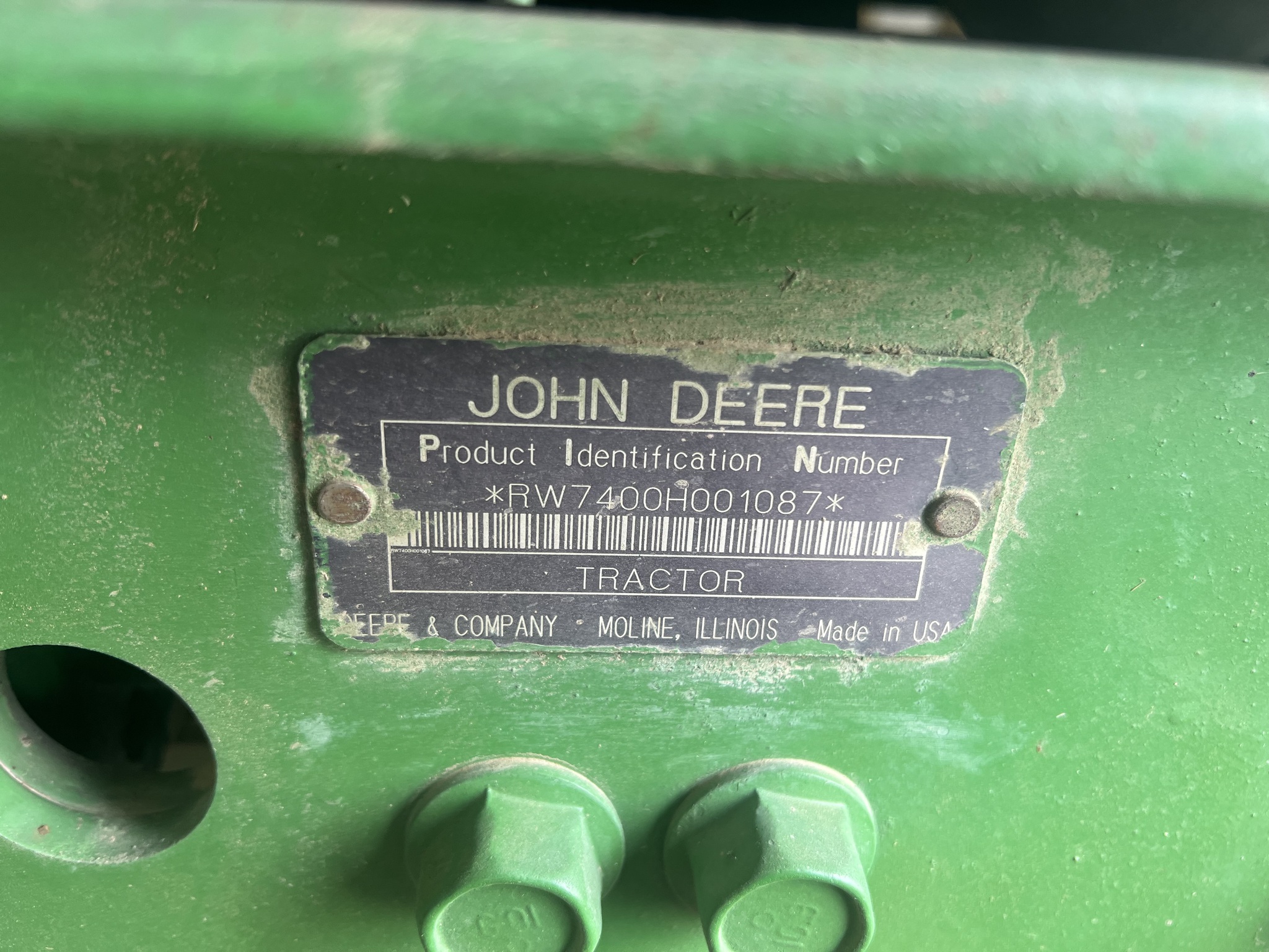 1993 John Deere 7400 Image 15