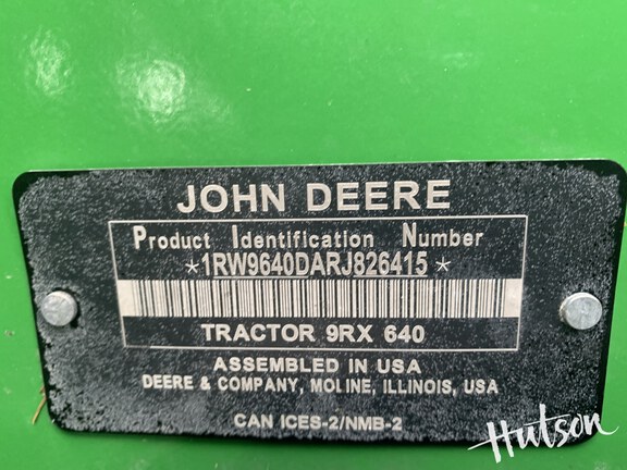 Photo of 2024 John Deere 9RX 640