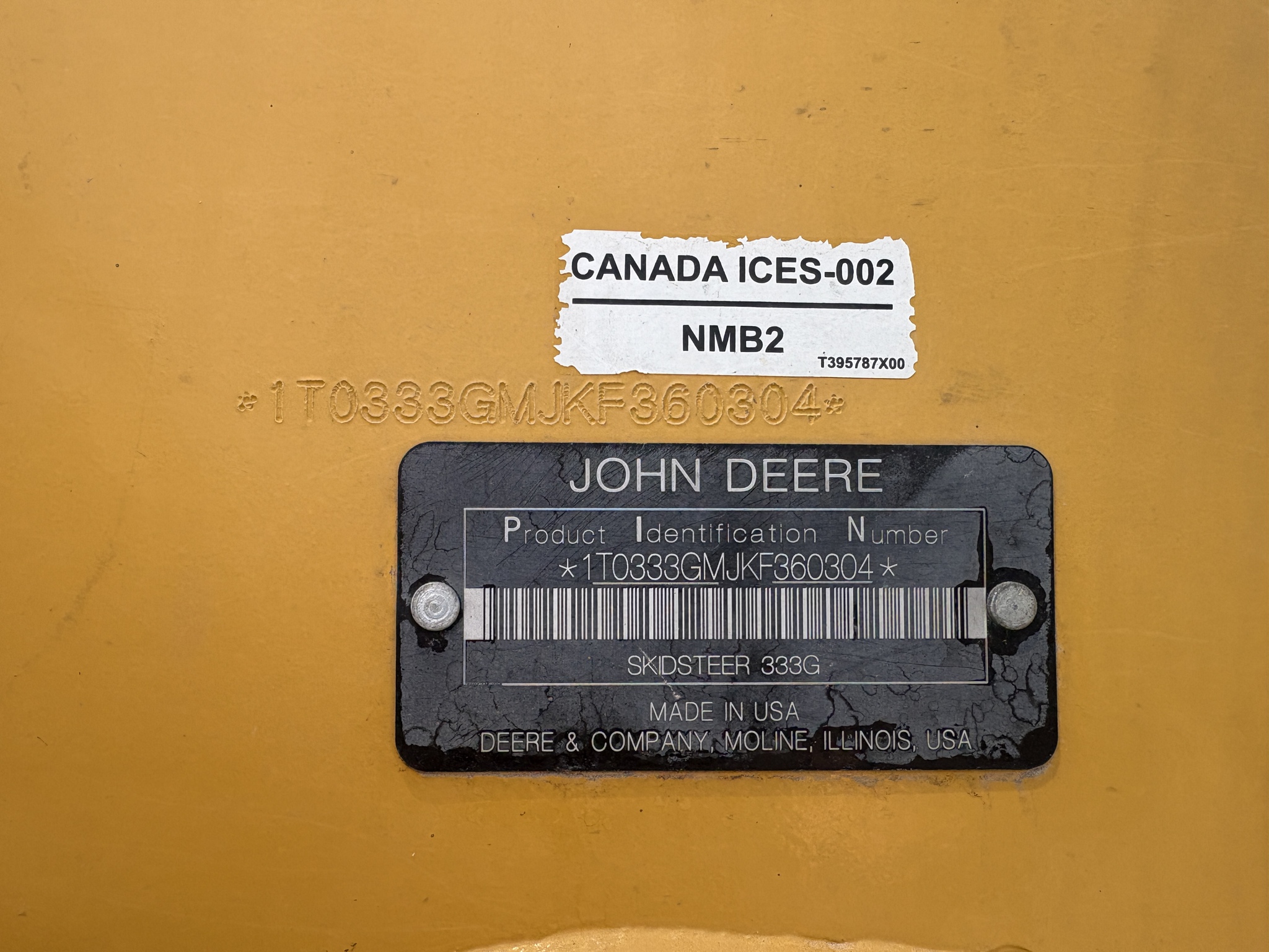 2019 John Deere 333G Image 13
