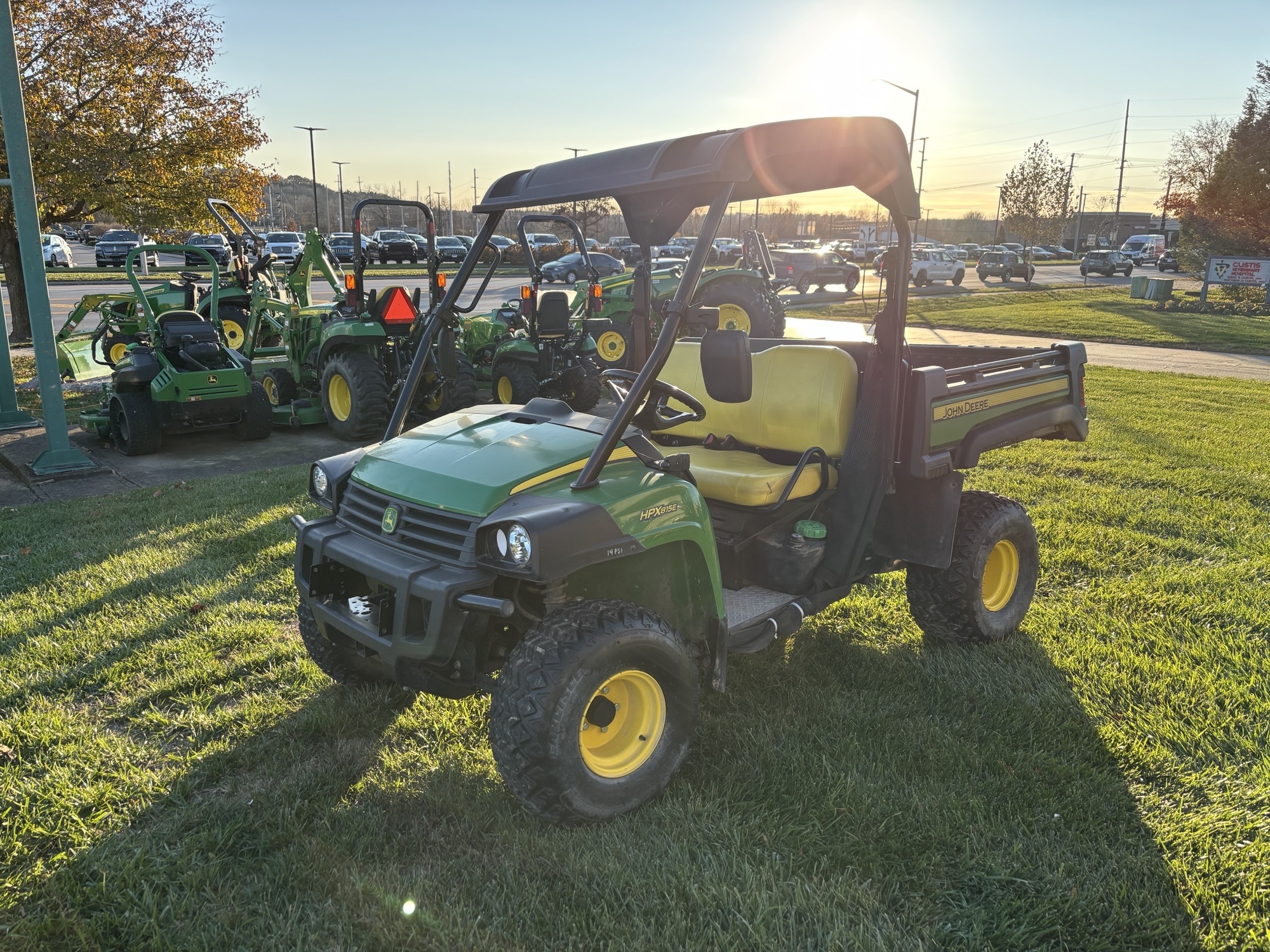 Used 2020 John Deere HPX815E ATVs & Gators at Koenig Equipment in Lebanon, OH - PhotoXL1