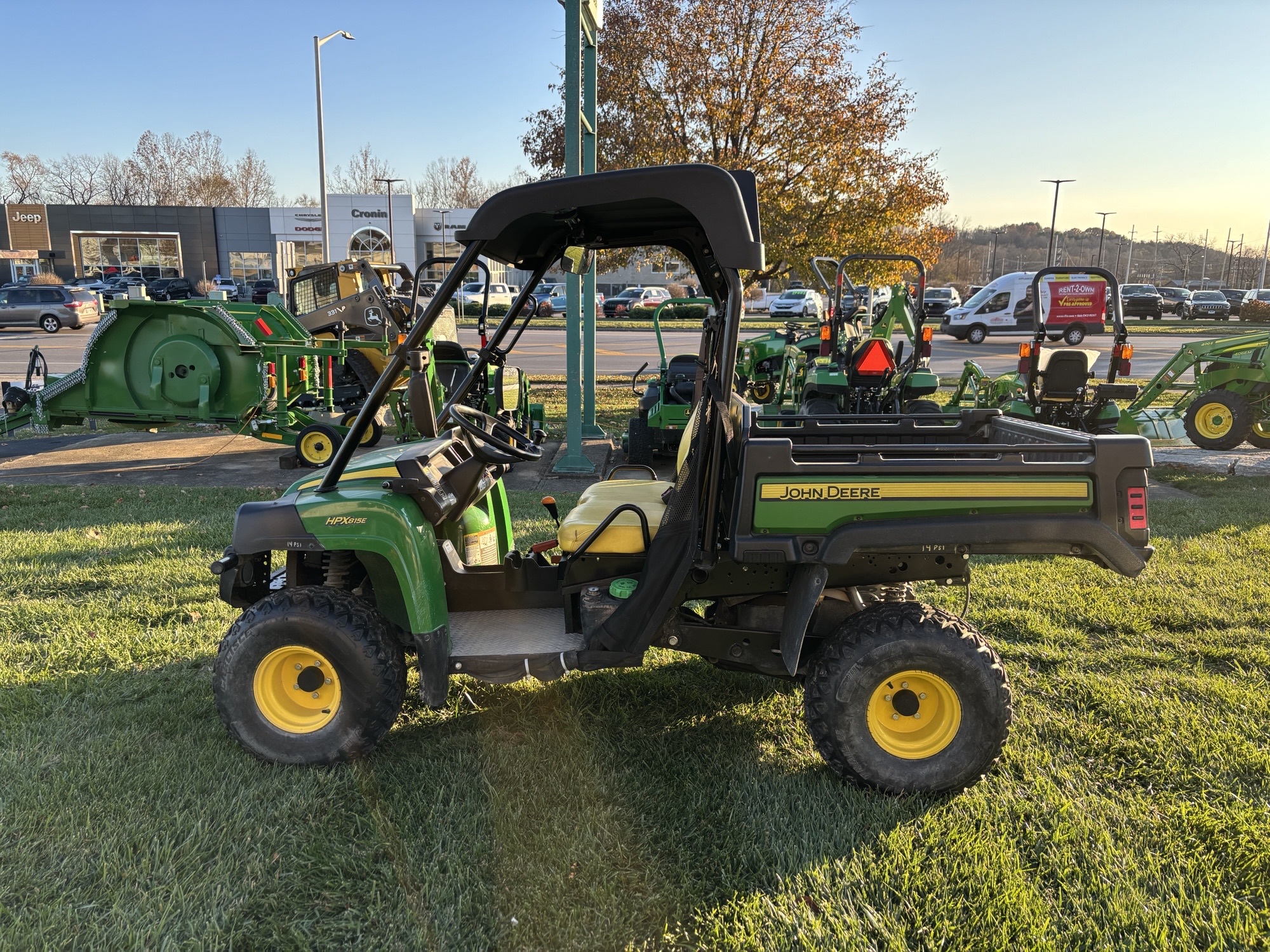 Used 2020 John Deere HPX815E ATVs & Gators at Koenig Equipment in Lebanon, OH - PhotoXL2