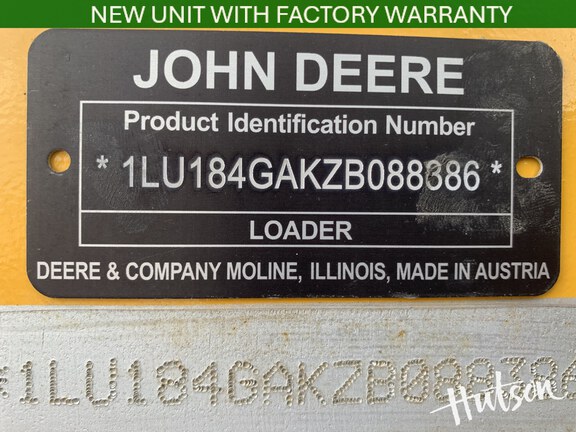 Photo of 2024 John Deere 184 G