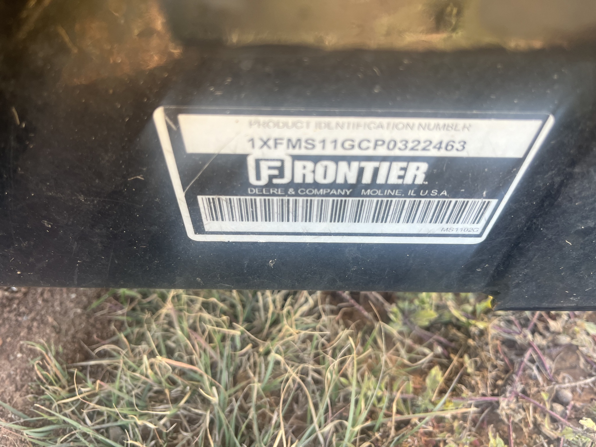 2023 Frontier MS1102 Image 9