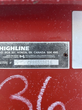 Used 2016 Highline CFR650 Bale Grinders & Feeders at Horizon Ag & Turf in Falher, AB - Photo10