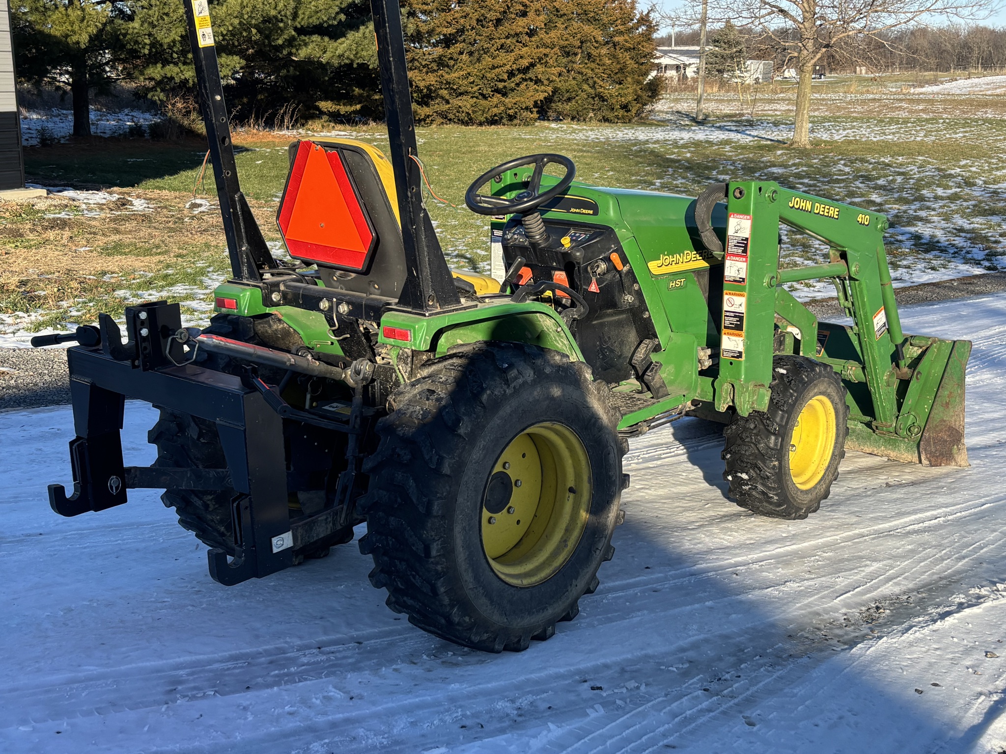 Used 2002 John Deere 4110 Compact Utility Tractors at Koenig Equipment in Botkins, OH - PhotoXL5