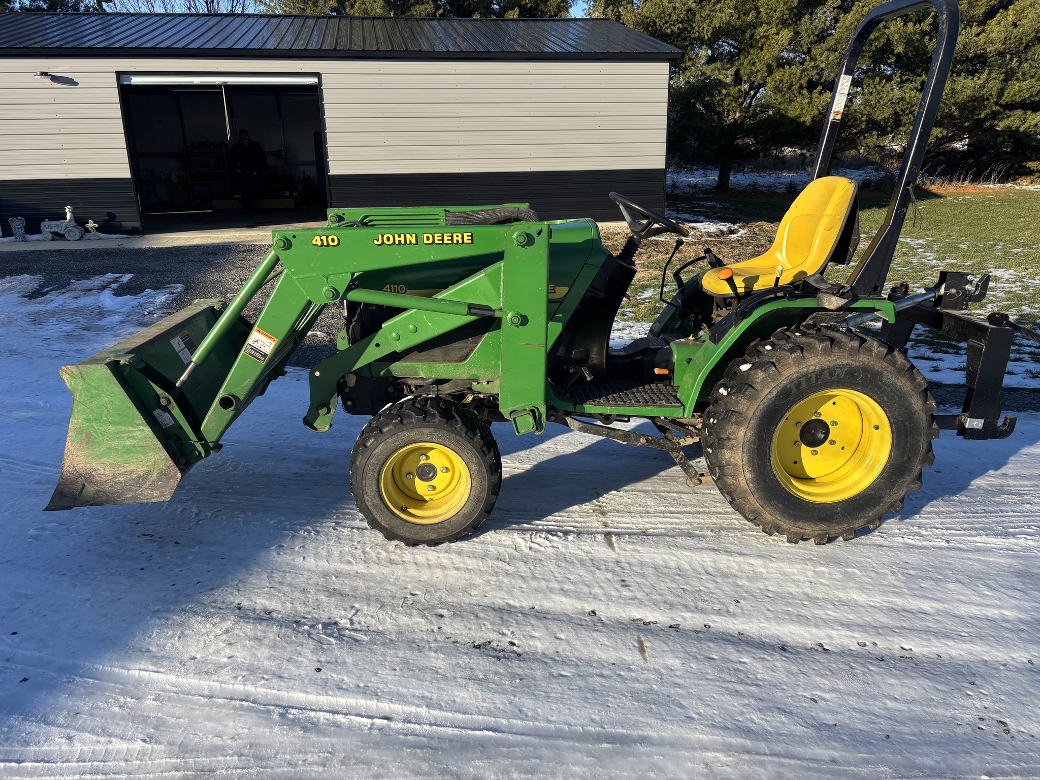 Used 2002 John Deere 4110 Compact Utility Tractors at Koenig Equipment in Botkins, OH - PhotoXL4
