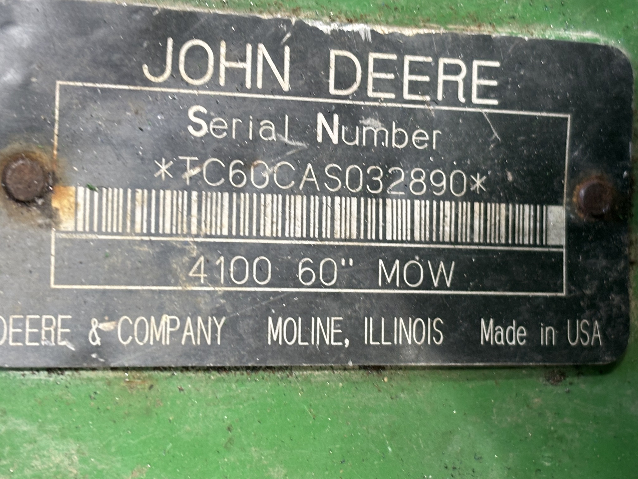 Used 2002 John Deere 4110 Compact Utility Tractors at Koenig Equipment in Botkins, OH - PhotoXL25