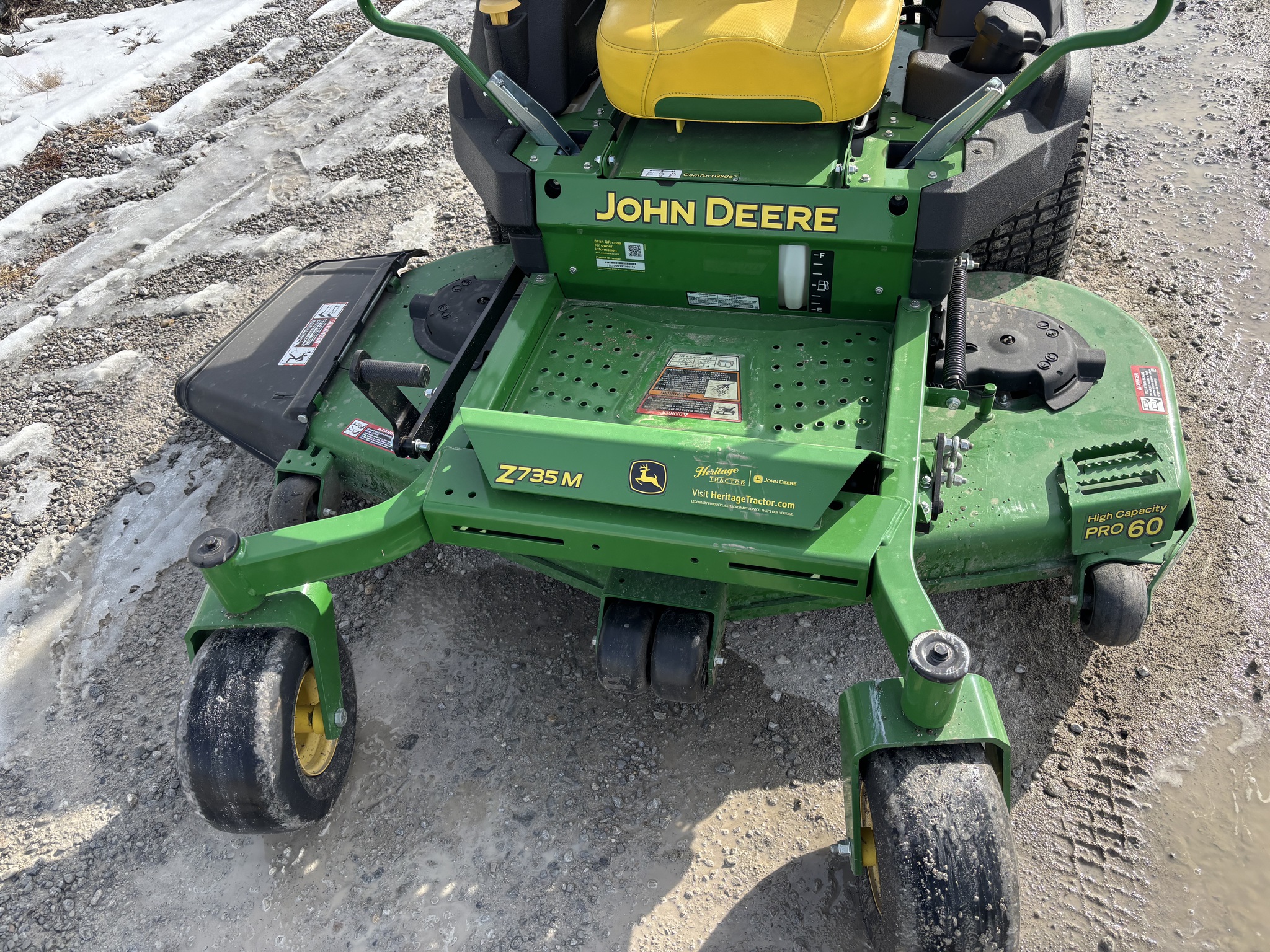 2023 John Deere Z735M at Heritage Tractor in Rogersville, MO