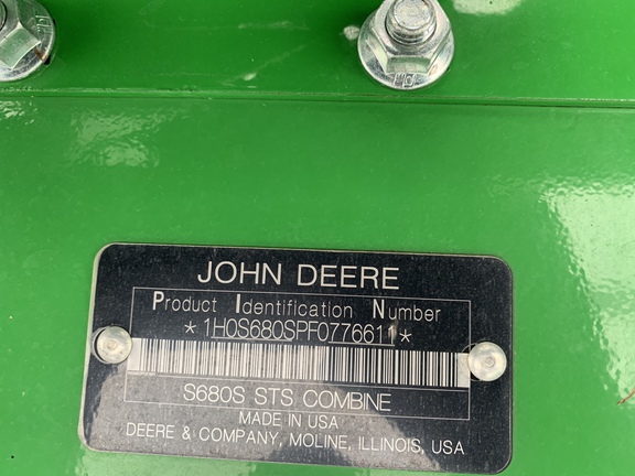 Photo of 2015 John Deere S680