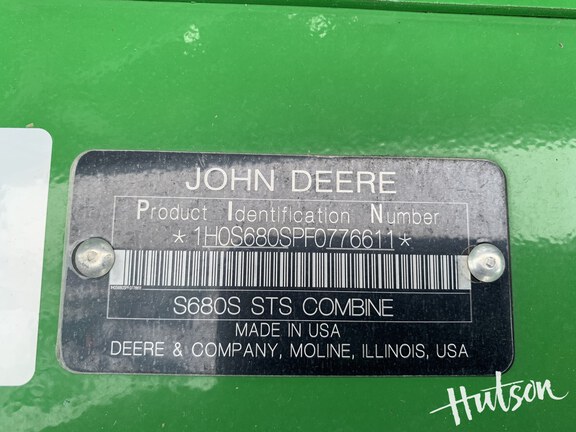 Photo of 2015 John Deere S680