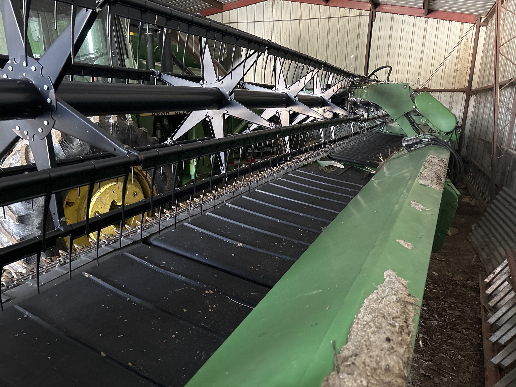 Used 2012 John Deere 640FD Combine Platforms at Koenig Equipment in Franklin, IN - PhotoXL2