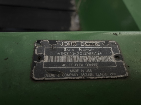 Used 2012 John Deere 640FD Combine Platforms at Koenig Equipment in Franklin, IN - Photo3