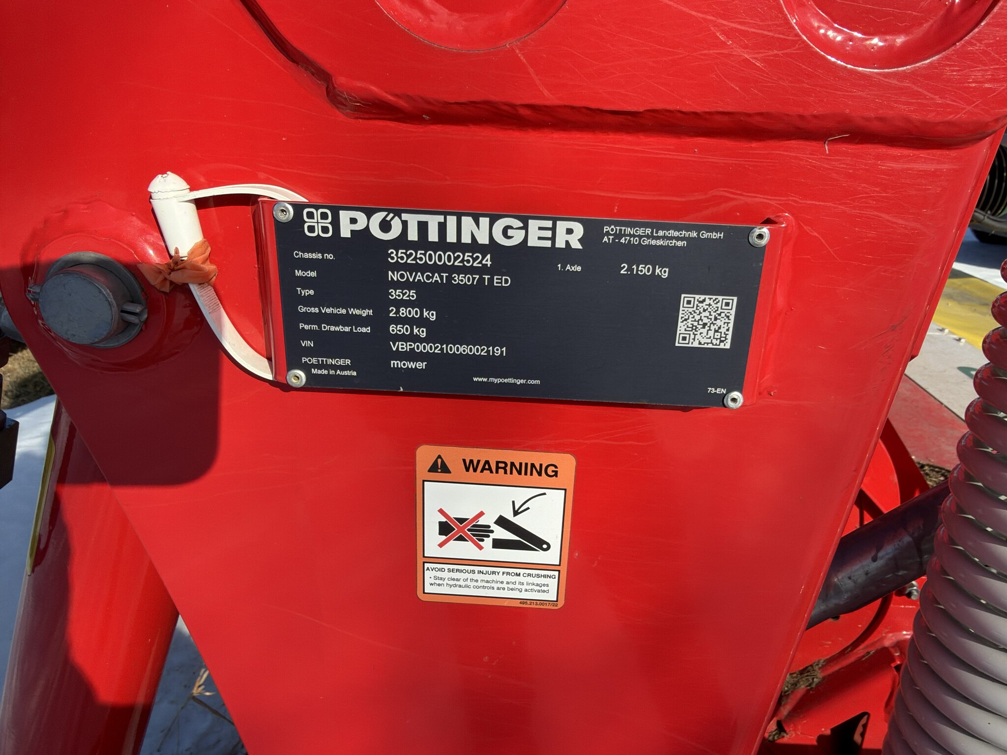 2023 Pottinger NOVACAT 3507 T ED Image 11